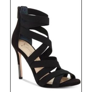 Jessica Simpson dress strapping sandals